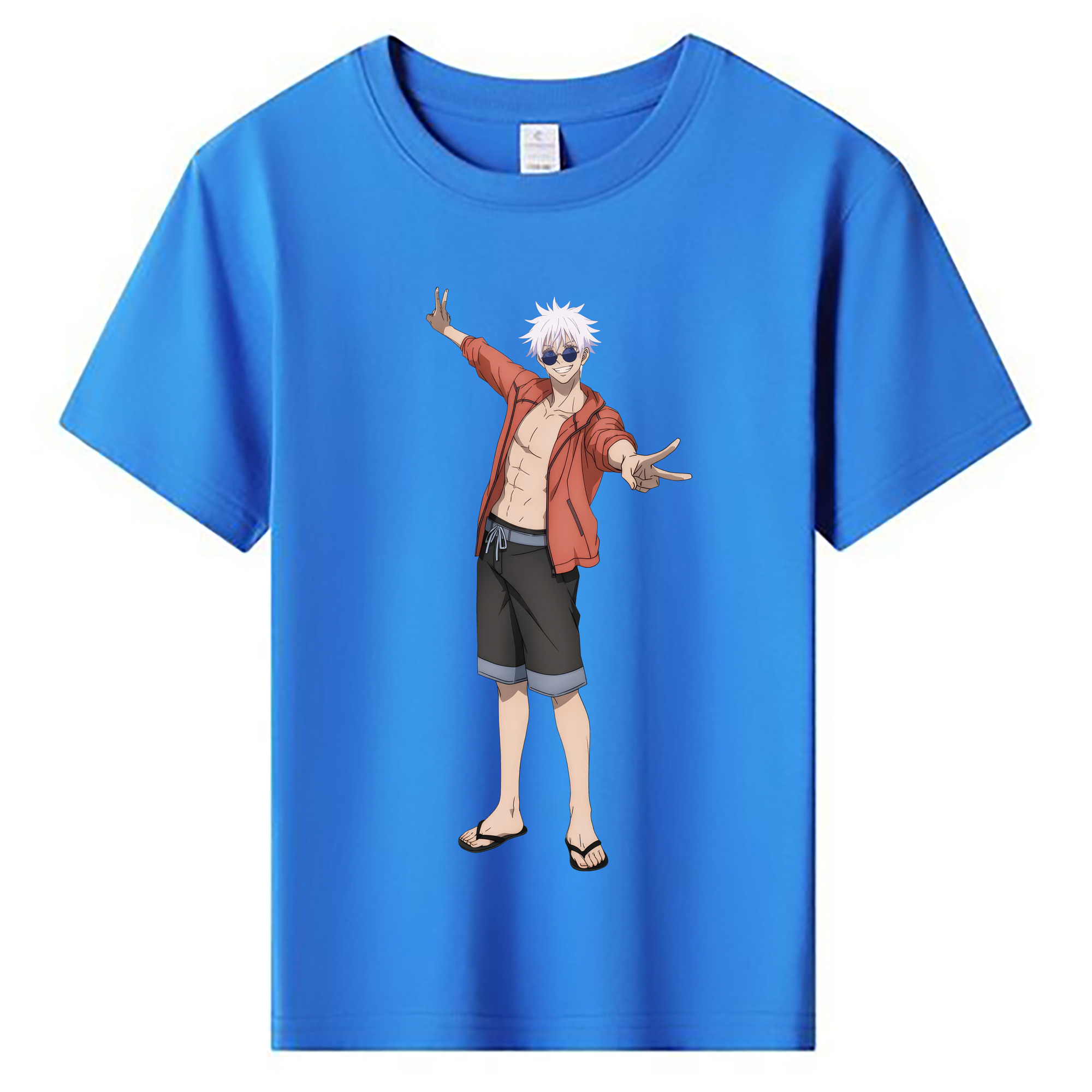 （画像用） 呪術廻戦 Jujutsu Kaisen 綿100％キッズTシャツ（フロントプリント）